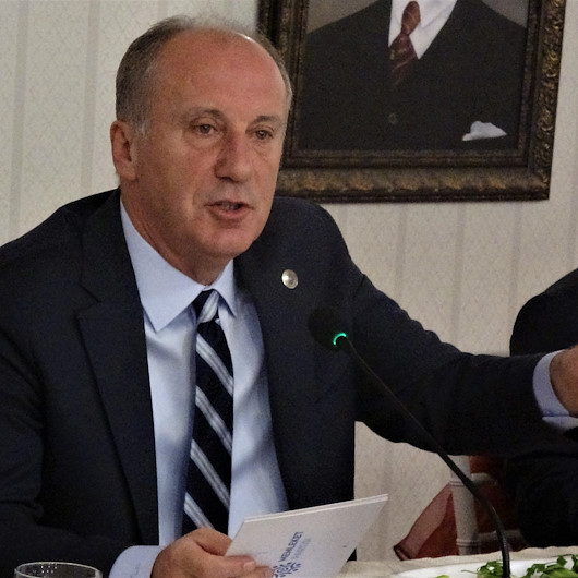 Muharrem İnce Millet İttifakına seslendi: 8-10 kişi bir araya gelip Erdoğanı yenecekler sizin hiç kendinize güveniniz yok mu
