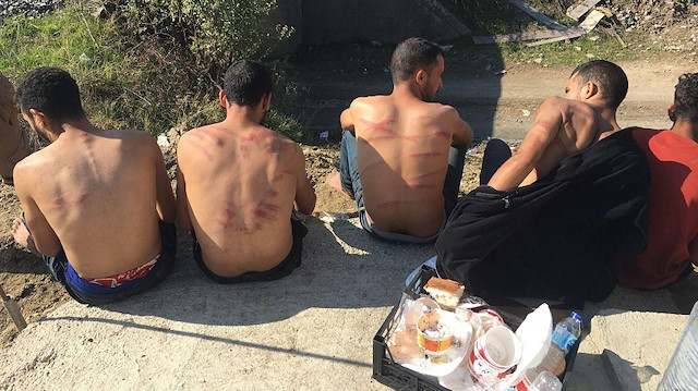 مهاجرون يروون للأناضول ما تعرضوا له من تنكيل في اليونان
