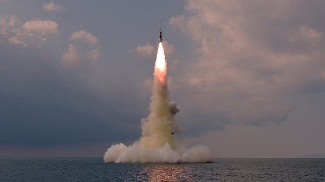 Kuzey Kore "denizaltıdan fırlatılan yeni tip balistik füze" denediğini açıklamıştı. 