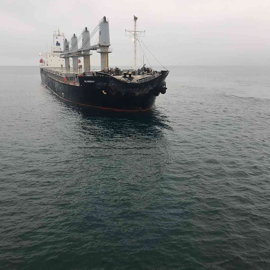 Çanakkale Gelibolu açıklarında gemi kazası