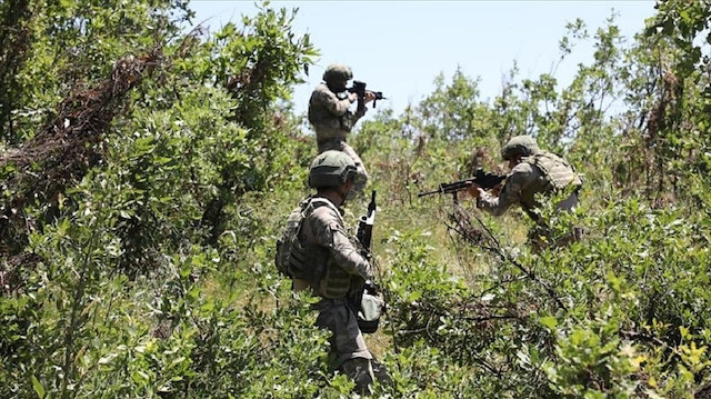 الدفاع التركية: تحييد 3 إرهابيين من "بي كا كا" شمالي العراق