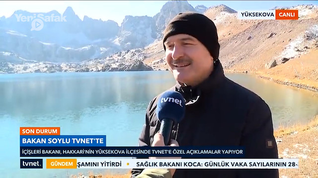 Bakan Soylu terörden temizlenen bölgede TVNET'e konuştu: Hem Hakkari için hem Türkiye için her şey yeniden başlıyor
