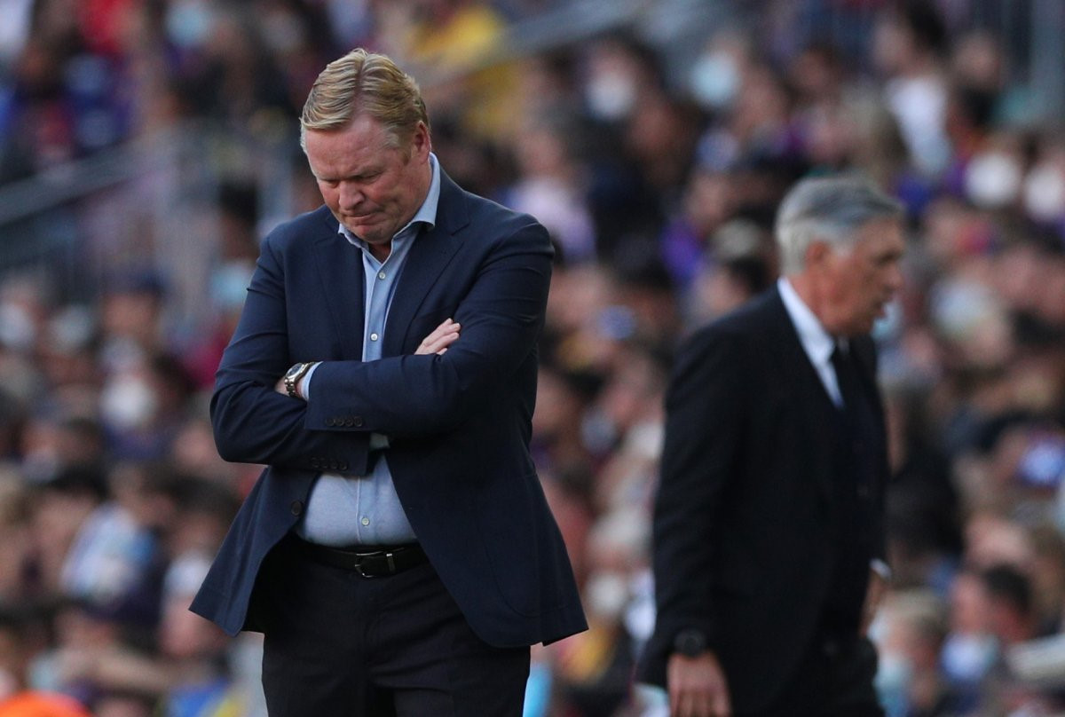 Koeman yönetimindeki Barcelona, La Liga'da topladığı 15 puanla 9. sırada yer alıyor.