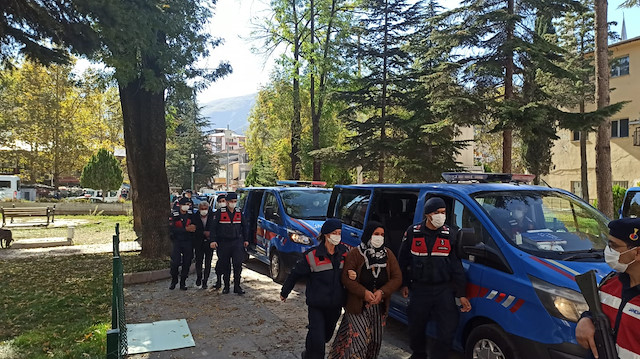 Tutuklular, Çamlıbel Kapalı Cezaevine sevk edildi.