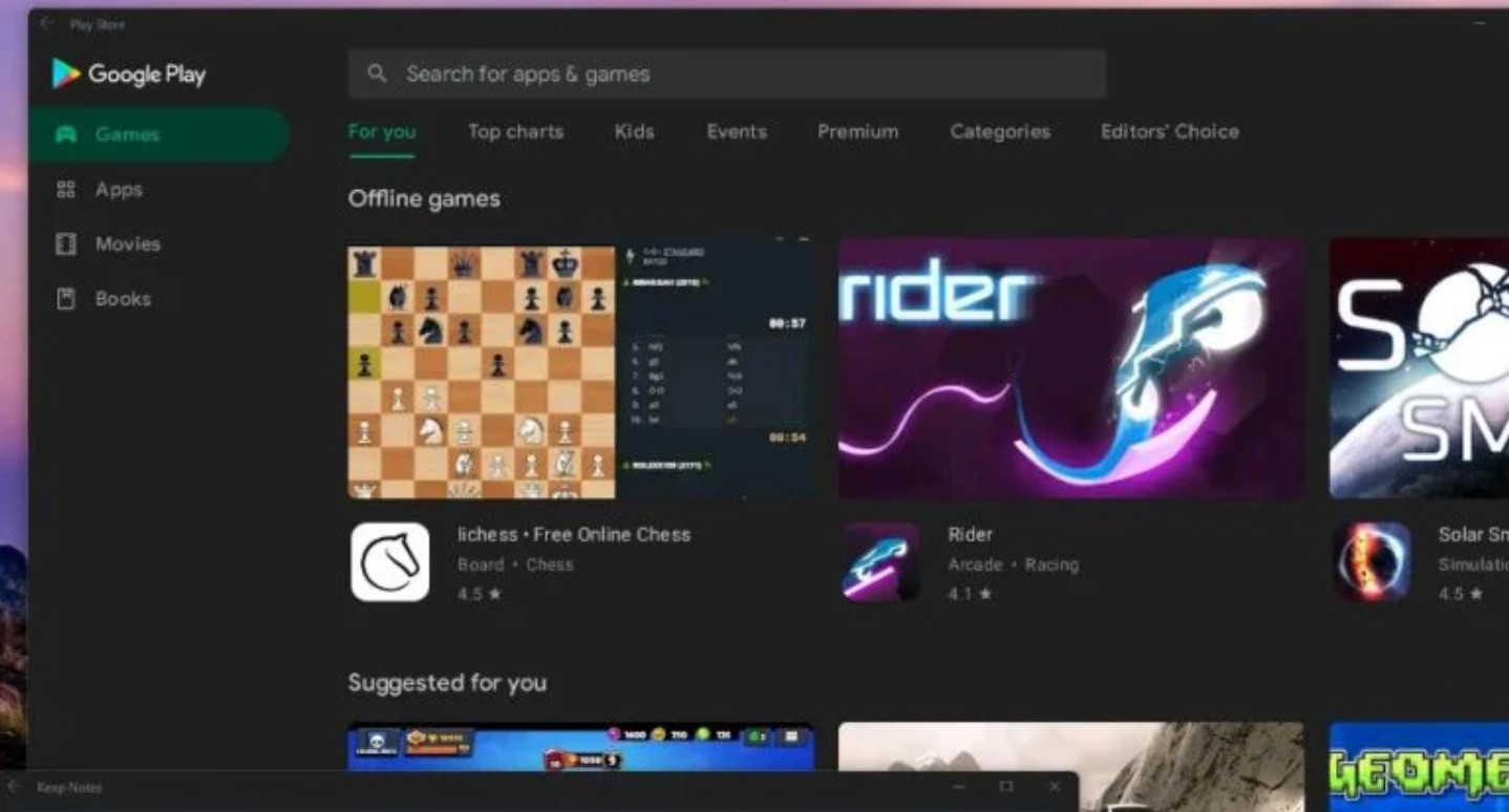 Geliştiriciler, Windows 11'de Google Play'i çalıştırmayı başardı.
