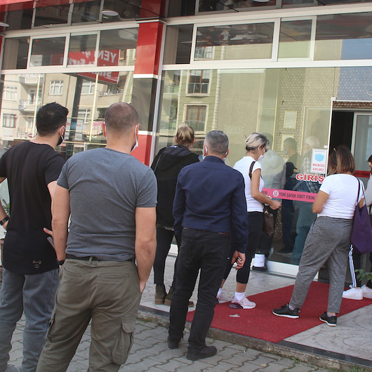 Rusyadan geldi: Rizeliler almak için sıraya giriyor