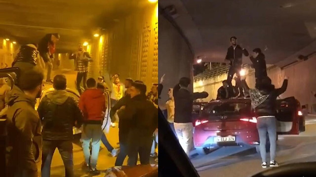 İstanbul'da tünel kapatıp asker eğlencesi düzenleyen magandalar cezasız kalmadı 
