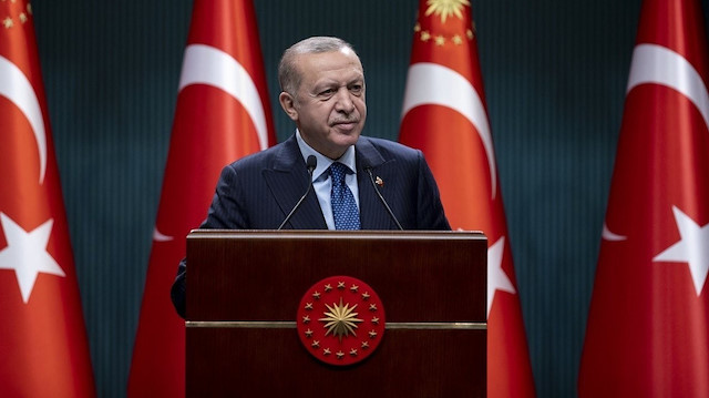 Cumhurbaşkanı Erdoğan'dan 29 Ekim mesajı: Sinsi saldırıların bizi yolumuzdan alıkoymasına izin vermeyeceğiz