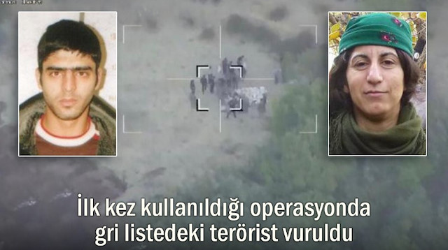 UÇBEYden ilk görüntüler: Gri listedeki teröristin etkisiz hale getirildiği anlar kamerada