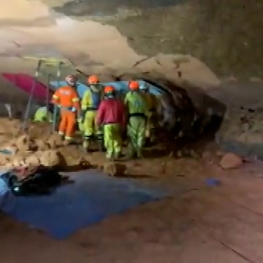 Brezilyada itfaiye ekibinin eğitim gördüğü mağaranın çökmesiyle 9 kişi öldü