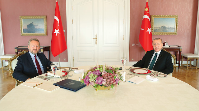 Cumhurbaşkanı Erdoğan, Bosna Hersek Halklar Meclisi Başkanlık Divanı Üyesi Bakir İzetbegoviç’i kabul etti. 