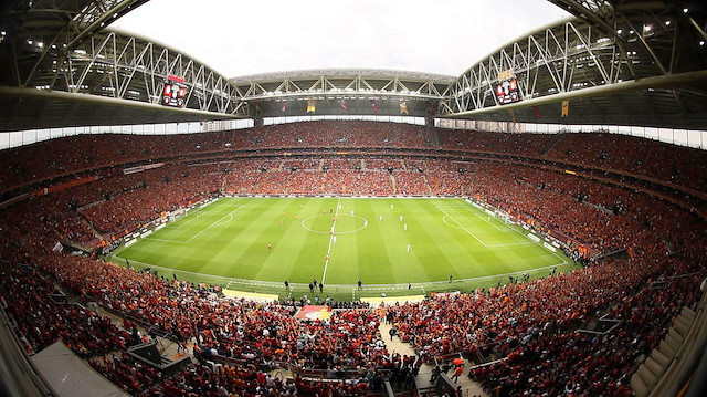 Galatasaray'ın iç saha maçlarını oynadığı Nef Stadyumu