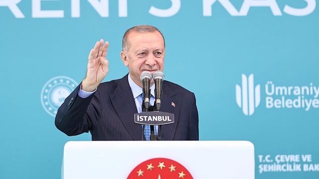 Cumhurbaşkanı Erdoğan Ümraniye Millet Bahçesi açılışı'nda konuştu. 