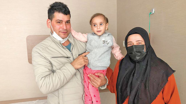 Anne Medine Özamaç, böbrekleri iflas eden bebeği Nisa’ya organ bağışı sayesinde can oldu.