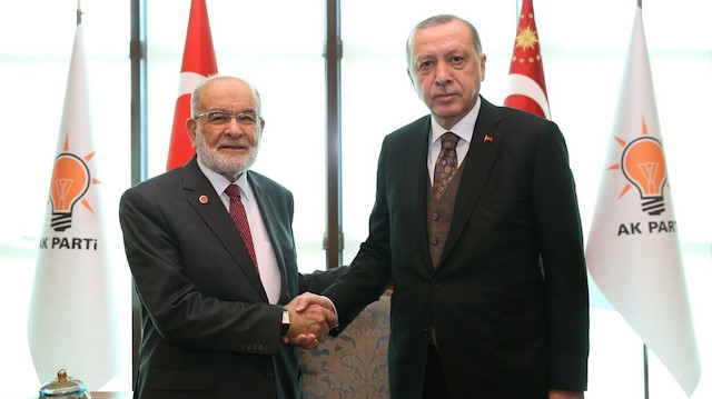 Karamollaoğlu ve Erdoğan 