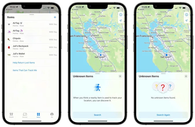 iOS 15.2 beta, AirTag ile takip edildiğini düşünen kullanıcılar için gerçekten sevindirici bir özellik sunuyor.