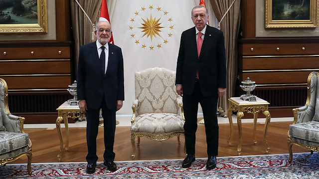 Temel Karamollaoğlu ile Cumhurbaşkanı Erdoğan