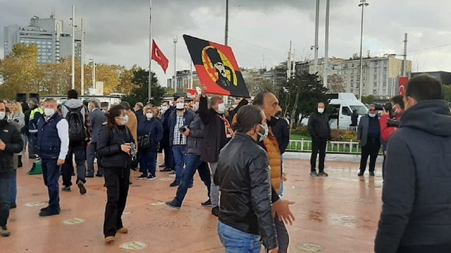 CHP protesto