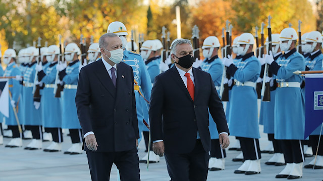 Cumhurbaşkanı Erdoğan - Macaristan Başbakanı Orban