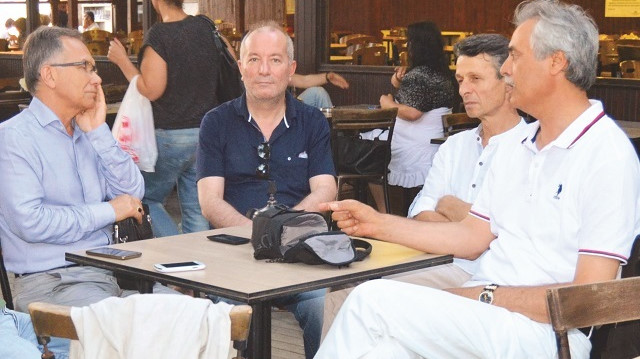 (Soldan Sağa) Murat Çapkın, Mehmet Şeker, Mustafa Cambaz ve Mustafa Kaya.