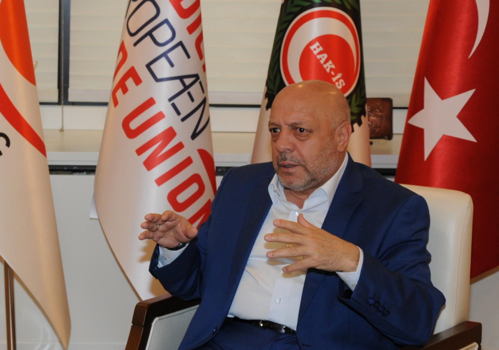 HAK-İŞ Konfederasyonu Genel Başkanı Mahmut Arslan