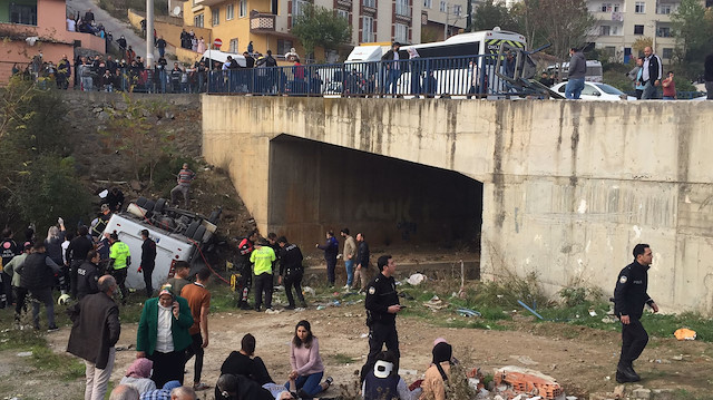 Gebze'deki kazada 4’ü öğrenci 5 kişi yaşamını yitirmiş, 17 kişi yaralanmıştı. 