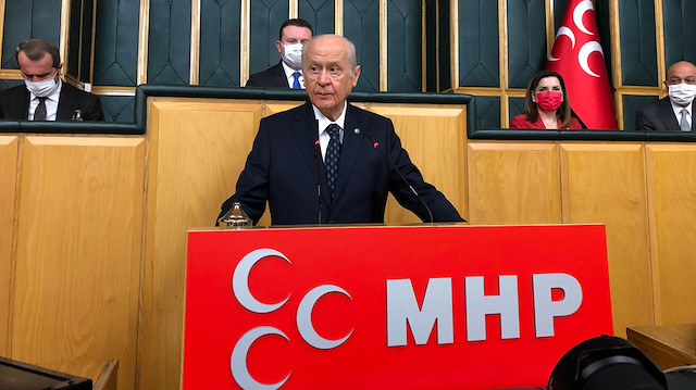 MHP Genel Başkanı Devlet Bahçeli grup toplantısında konuştu.