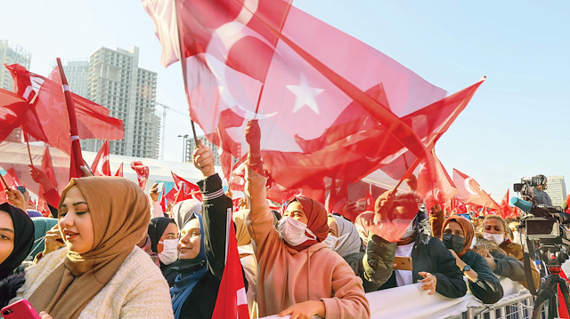 Erdoğan, Başkent Millet Bahçesi’ndeki Yerel Yönetimler Gençlik Festivali’ne katıldı. 