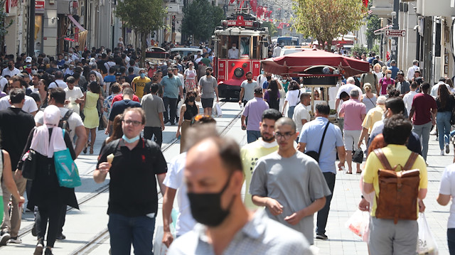 İstanbul'da koronavirüs vaka sayılarında artış yaşanıyor. Kentte, 23-29 Ekim'de 100 bin kişide görülen haftalık sayısı 293,02'ydi. 30 Ekim-5 Kasım arasında ise bu sayı 307,4'e çıktı.