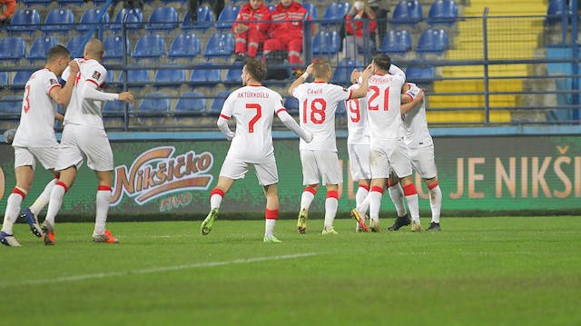 Milliler, Kerem ve Orkun'un golleriyle Karadağ'ı 2-1 yendi.