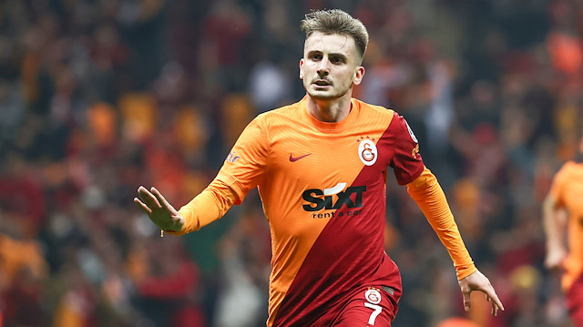 Kerem Aktürkoğlu'nun gol sevinci