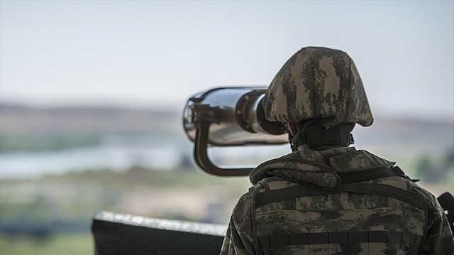 Sınır hattında PKK'lı terörist kıskıvrak yakalandı