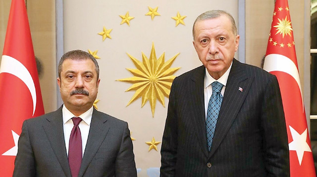 Erdoğan, Merkez Bankası Başkanı Şahap Kavcıoğlu’nu kabul etti. 