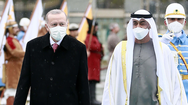 BAE Veliaht Prensi Al Nahyan Ankara'da: Gündem ikili ticaret