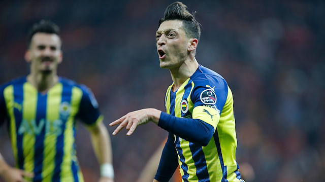 Mesut Özil, Fenerbahçe'nin en golcü oyuncusu konumunda yer alıyor.