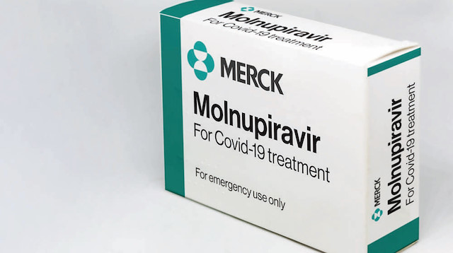 ABD merkezli ilaç şirketi MERCK tarafından geliştirilen Molnupiravir, Kovid tedavisinde kullanılan ilk oral antiviral ilaç.