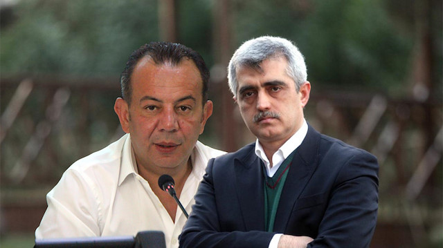 CHP'li Tanju Özcan ve HDP'li Ömer Faruk Gergerlioğlu