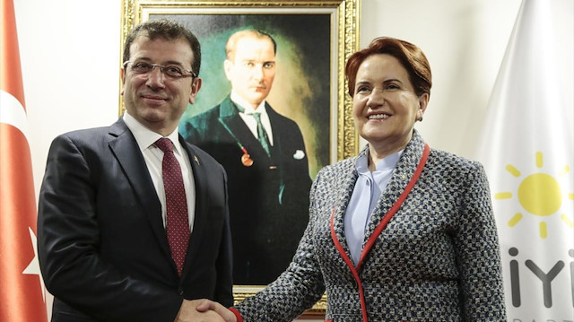 Ekrem İmamoğlu ve Meral Akşener