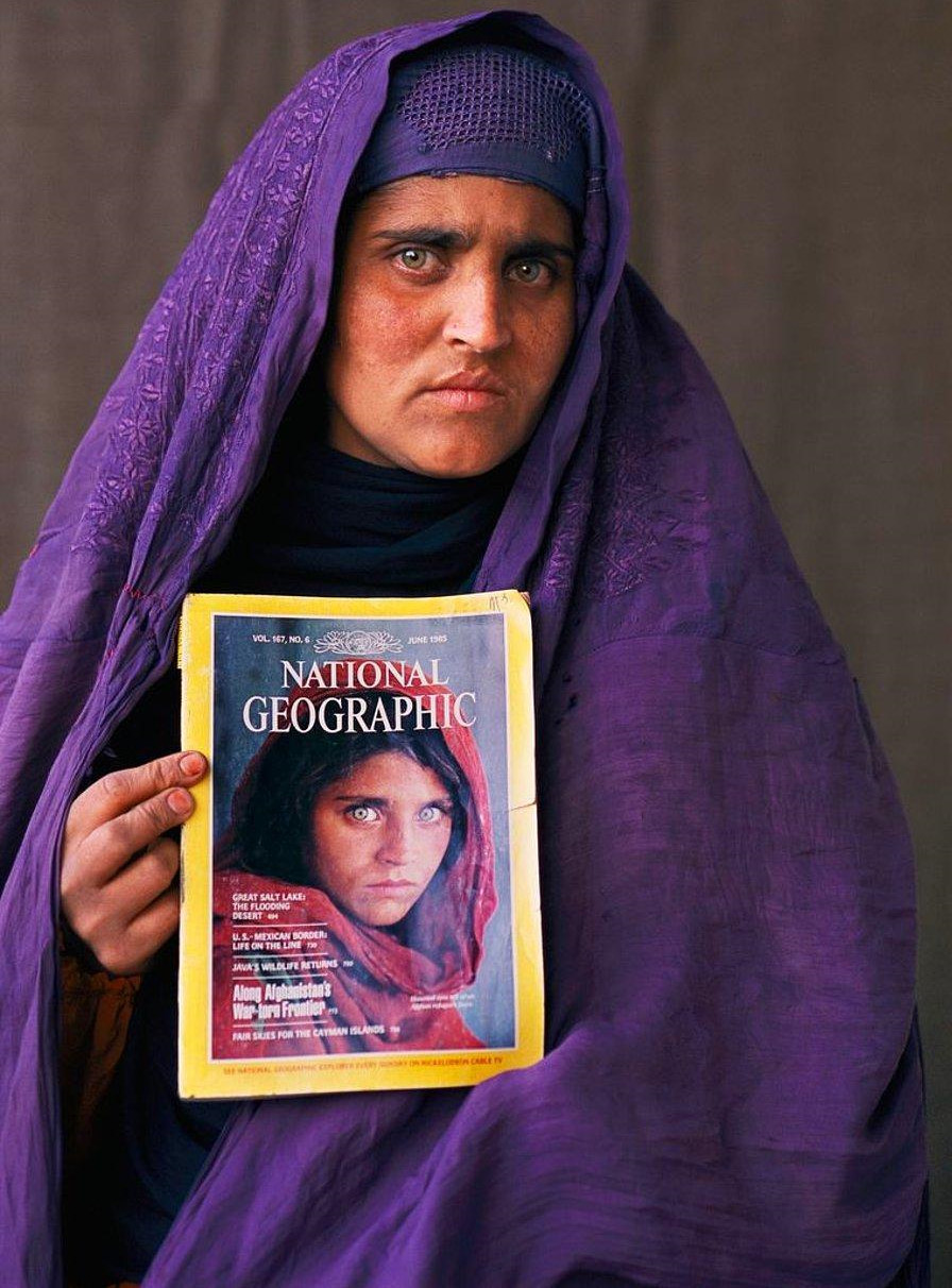 National Geographic&#39in meşhur &#39Afgan kızı&#39 Şarbat Gula İtalya&#39da - Yeni  Şafak