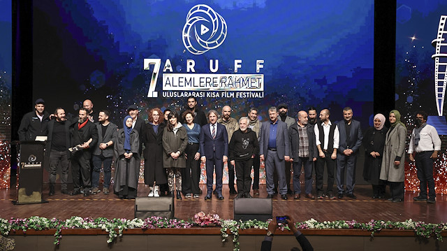 "7. Alemlere Rahmet Uluslararası Kısa Film Festivali" ödülleri sahiplerini buldu.