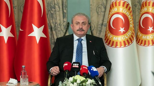 TBMM Başkanı Şentop, Avrupa'dan göç krizinin sorumluluğunu üstlenmesini istedi.