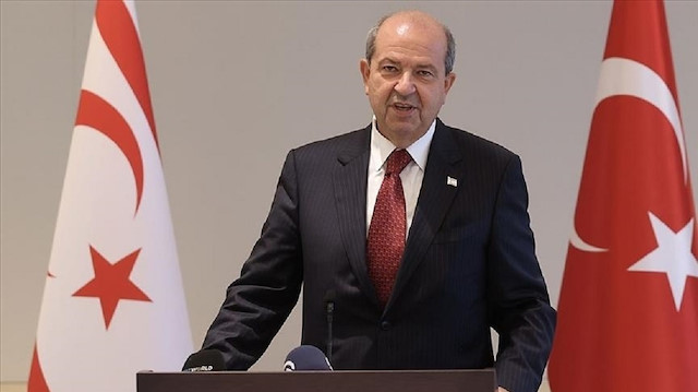 رئيس قبرص التركية يشكر أردوغان لدعمه مطالب لفكوشا المحقة