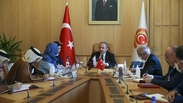 رئيس البرلمان التركي: علاقاتنا مع قطر مهمة لأمن المنطقة والخليج