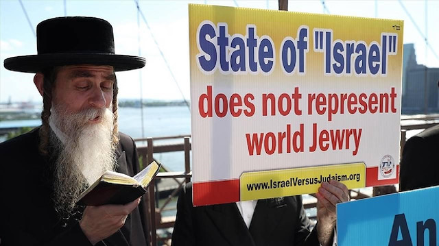 Arşiv -New York'taki Ortodoks Yahudiler, İsrail'in Filistin politikasını eleştirdi.