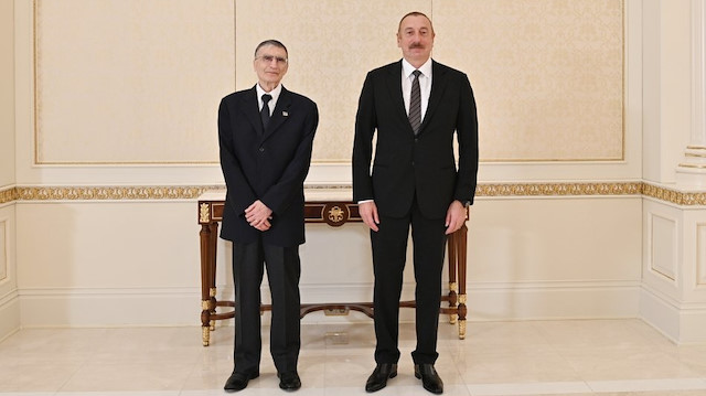 Aziz Sancar - İlham Aliyev