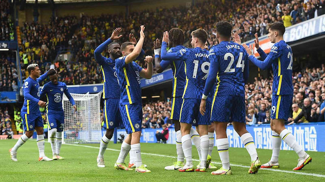 Chelsea oynadığı son 8 lig maçında mağlubiyet yaşamadı.