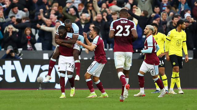 West Ham'lı futbolcuların gol sevinçleri