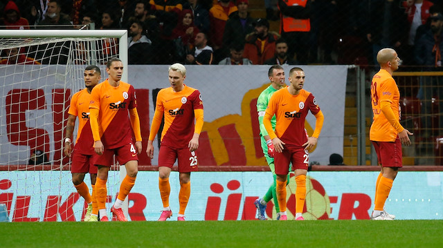 Galatasaray'ın galibiyet hasreti 4 maça çıktı