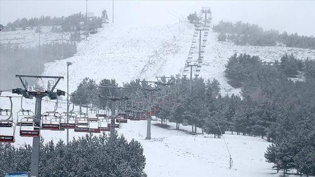 تركيا.. مركز "بالاندوكان" يستعد لاستقبال عشاق التزلج