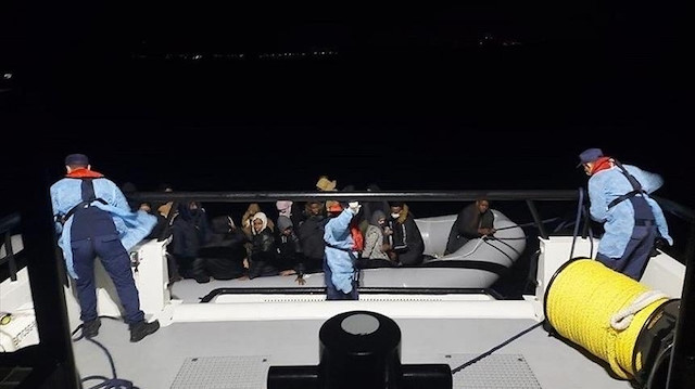 تركيا..ضبط 31 مهاجرا غير نظامي قبالة سواحل آيدين